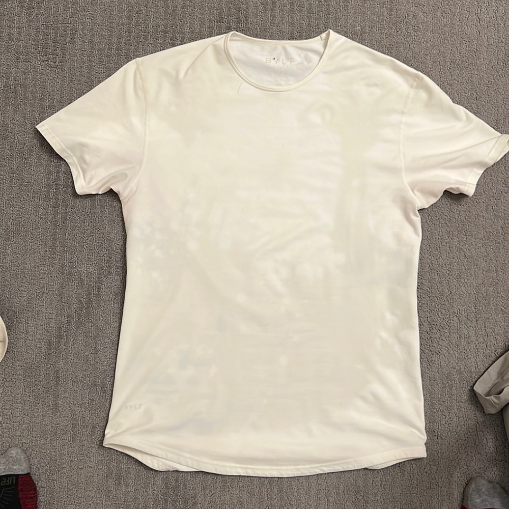 BYLT Bone LUX drop cut shirt